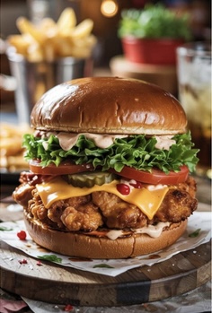 Crispy Chicken Burger