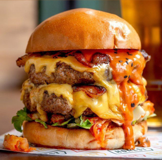 Double Crispy Chicken Burger